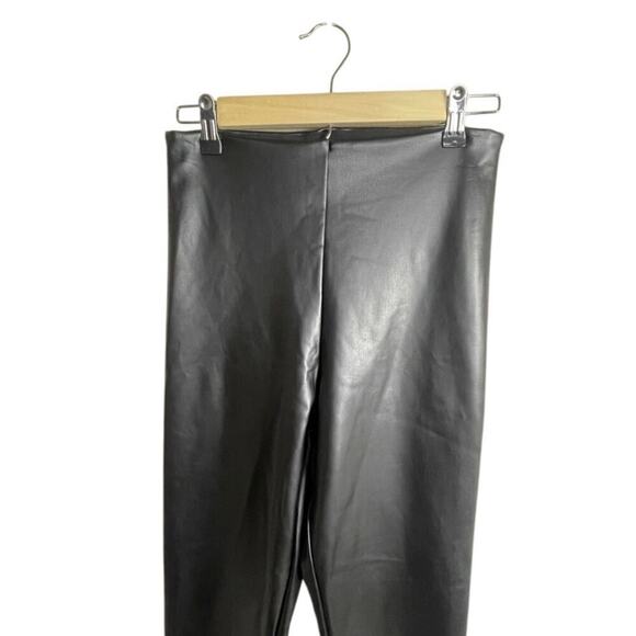 Joie Limited Edition Ladies Faux Leather High Rise Legging Size Medium $198 - Picture 2 of 5